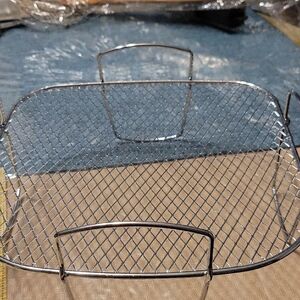 Silver Wire Mesh Basket